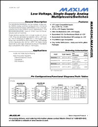 Click here to download MAX4524L Datasheet