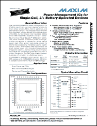 Click here to download MAX8663ETL Datasheet