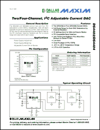 Click here to download DS4402N+TR Datasheet