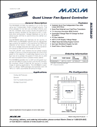 Click here to download MAX6620 Datasheet