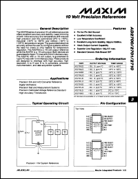 Click here to download AD2710KD Datasheet