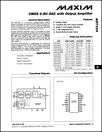 Click here to download AD7224KCWN Datasheet
