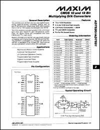 Click here to download AD7520UQ/883 Datasheet