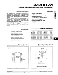 Click here to download AD7523LCWE Datasheet
