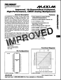 Click here to download DG406DK Datasheet