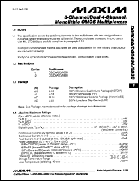 Click here to download DG508ACJ2 Datasheet