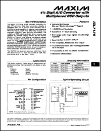 Click here to download ICL7135CPI2 Datasheet