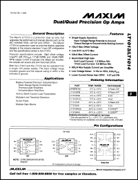 Click here to download LT1013DC/D Datasheet