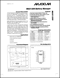 Click here to download MAX1259C/W Datasheet