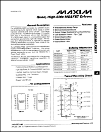 Click here to download MAX620MJN Datasheet