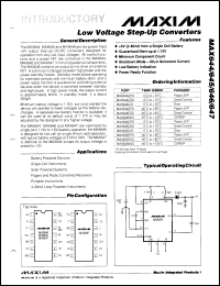 Click here to download MAX644EPD Datasheet