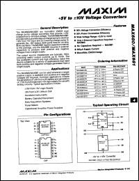 Click here to download MAX681BCPD2 Datasheet