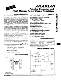 Click here to download MAX717C/D Datasheet