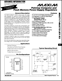 Click here to download MAX721C/D Datasheet