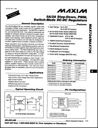 Click here to download MAX726HCCM Datasheet