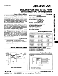 Click here to download MAX729C/D Datasheet