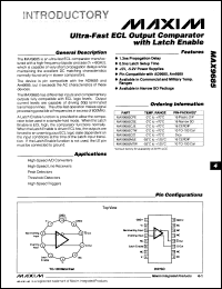 Click here to download MAX9685CTW4 Datasheet