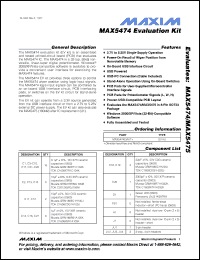 Click here to download MAX5474 Datasheet