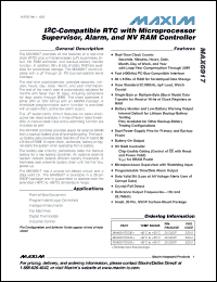 Click here to download MAX6917EO50 Datasheet