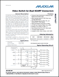 Click here to download MAX7457 Datasheet