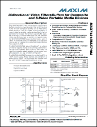 Click here to download MAX7482 Datasheet
