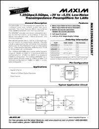 Click here to download MAX3267ESA Datasheet