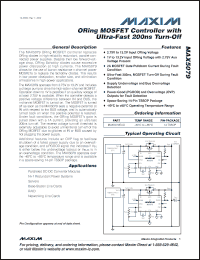 Click here to download MAX5079 Datasheet