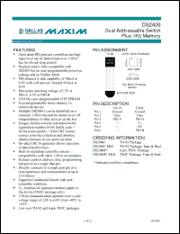 Click here to download DS2406+TR Datasheet