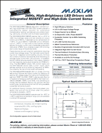 Click here to download MAX16822B Datasheet