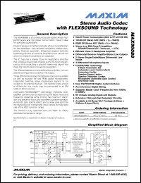 Click here to download MAX98088 Datasheet