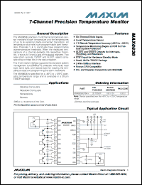 Click here to download MAX6636 Datasheet