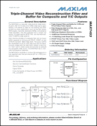 Click here to download MAX7453 Datasheet