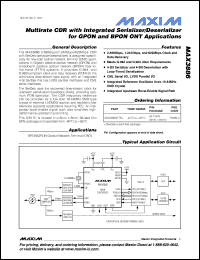 Click here to download MAX3886ETN Datasheet