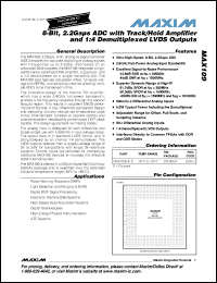 Click here to download MAX109 Datasheet