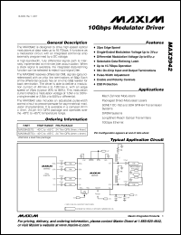 Click here to download MAX3942 Datasheet