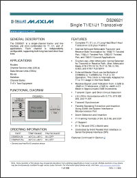 Click here to download DS26521LN+ Datasheet