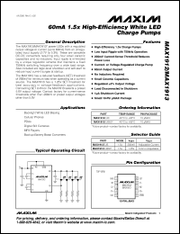 Click here to download MAX1913EUB50 Datasheet