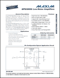 Click here to download MAX2658EWT+T Datasheet