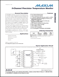 Click here to download MAX6622 Datasheet