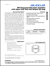 Click here to download MAX9939AUB Datasheet