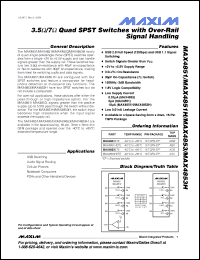 Click here to download MAX4853H Datasheet