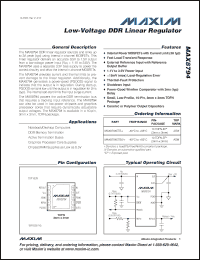 Click here to download MAX8794ETB Datasheet