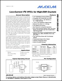 Click here to download DS1342U+TR Datasheet
