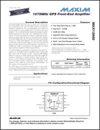 Click here to download MAX12000ETB Datasheet
