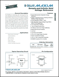 Click here to download DS4305R+TR Datasheet