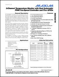 Click here to download MAX6678 Datasheet