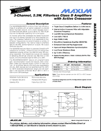 Click here to download MAX9706 Datasheet