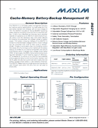 Click here to download DS2731 Datasheet