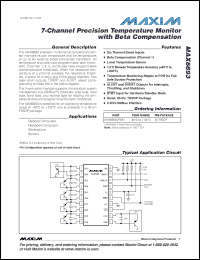 Click here to download MAX6693UP9A Datasheet
