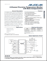 Click here to download MAX6694TE9A Datasheet